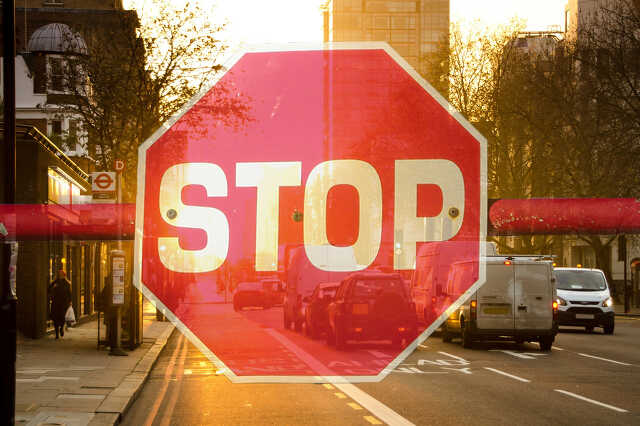 Stop, lezárás