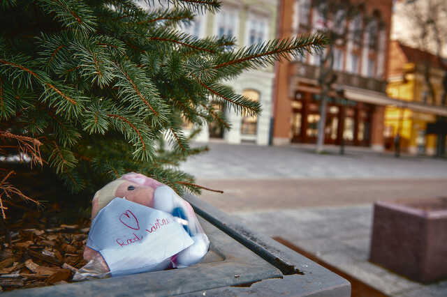Plüssökkel NOEL-ért