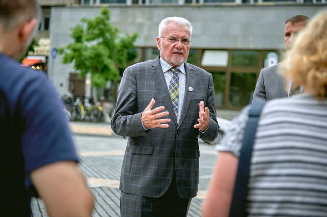 Pálinkás József sajtótájékoztató