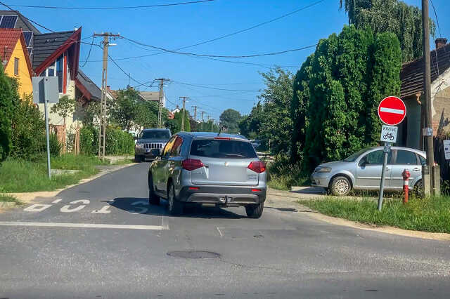 Az egyirányú Szatmár utca