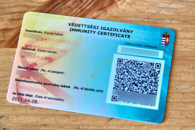 Védettségi igazolvány