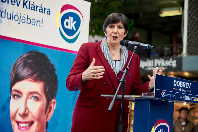 Dobrev Klára Szombathelyen