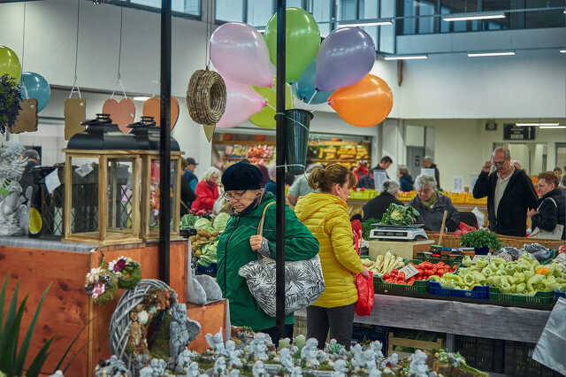Megnyílt a vásárcsarnok új szárnya