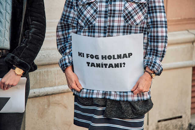 Sztrájk a Zrínyi Ilona Általános iskolában