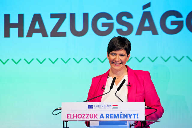 Dobrev Klára a szombathelyi Agorában