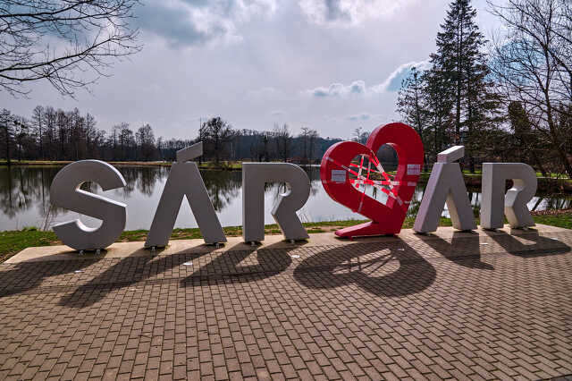 Sárvár város és csónakázótó
