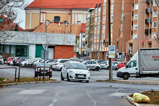 Fraknó utca és környéke parkolás