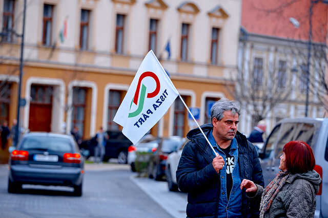 Magyar Péter Tisza Szombathelyen