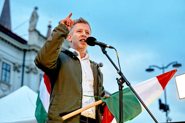 Magyar Péter Tisza Szombathelyen