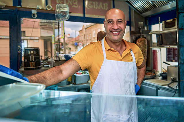 Egyiptomi kebabos