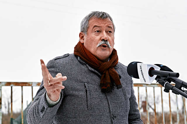 V. Németh Zsolt Nagykölked, sajtótájékoztató 