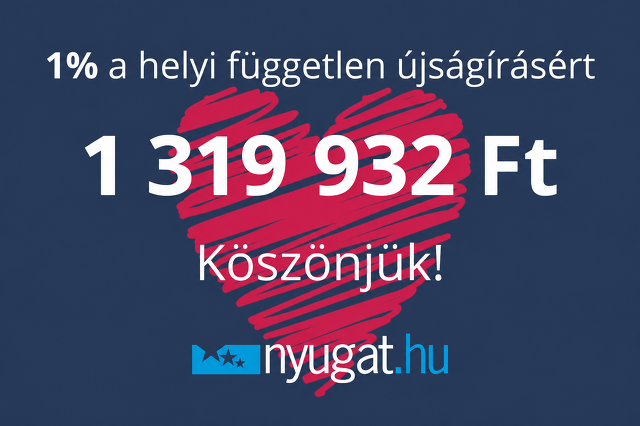 1% köszönet 2026