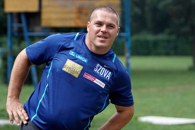 Pars Krisztián dobóedzése az olimpia előtt