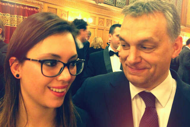 orbán Ráhel és Orbán Viktor