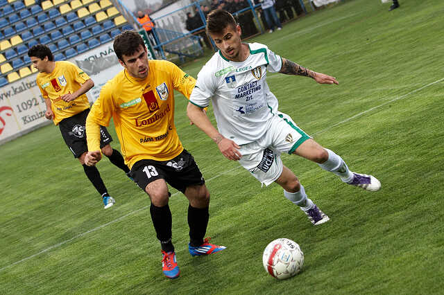 Lombard Pápa FC - Haladás Sopron Bank labdarúgó-mérkőzés