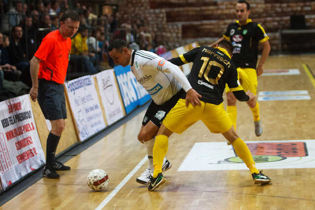 Haladás VSE-Rába ETO NB I-es futsal-mérkőzés