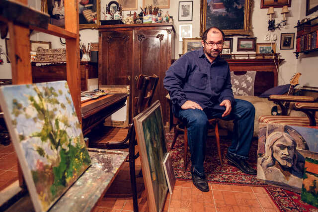 Látogatás Torjay Valternél