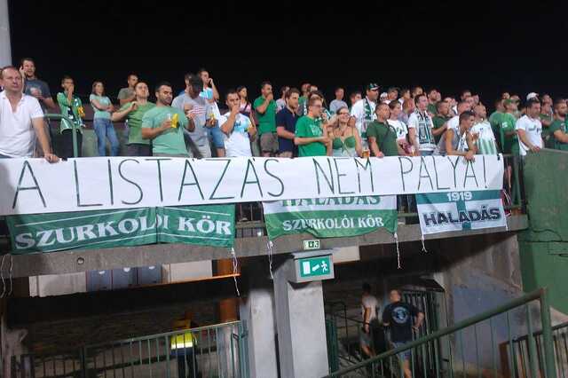 Haladás-szurkolók