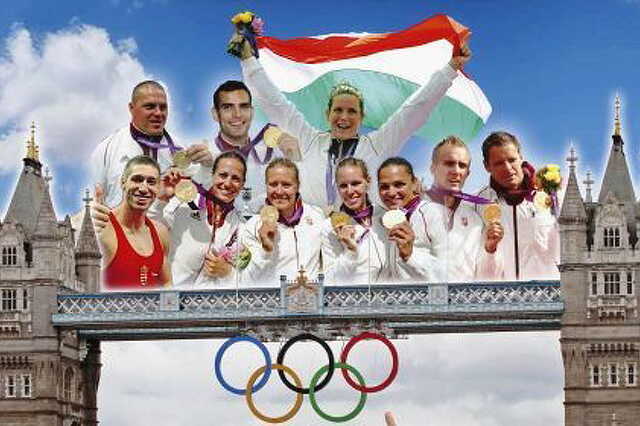 Könyv az olimpikonokról