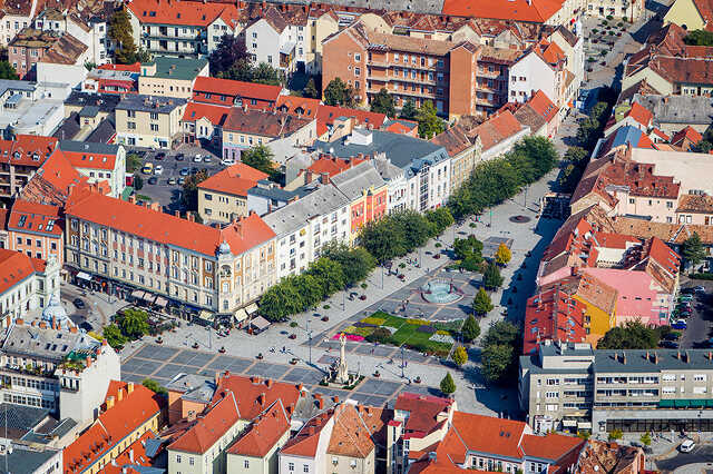 Légifotók Szombathelyről
