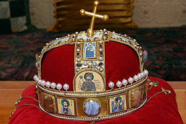 Szent Korona másolata - Darvas Károly