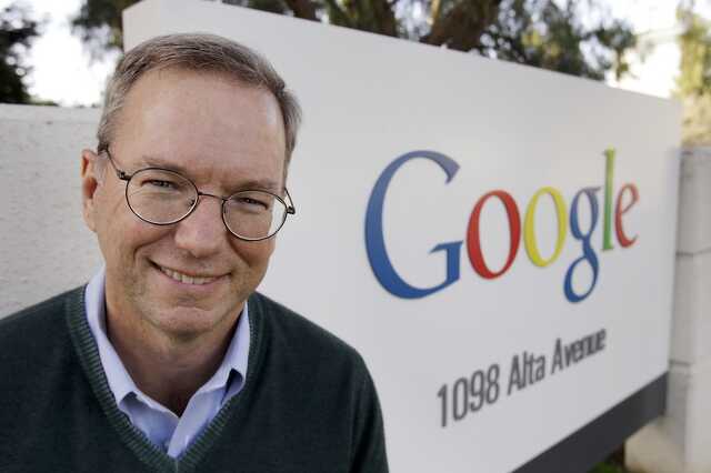 Eric Schmidt Google CEO