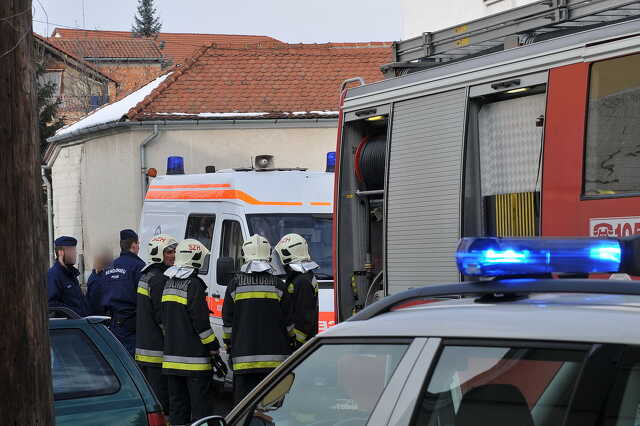 Füstmérgezés utáni helyszínelés Szombathelyen