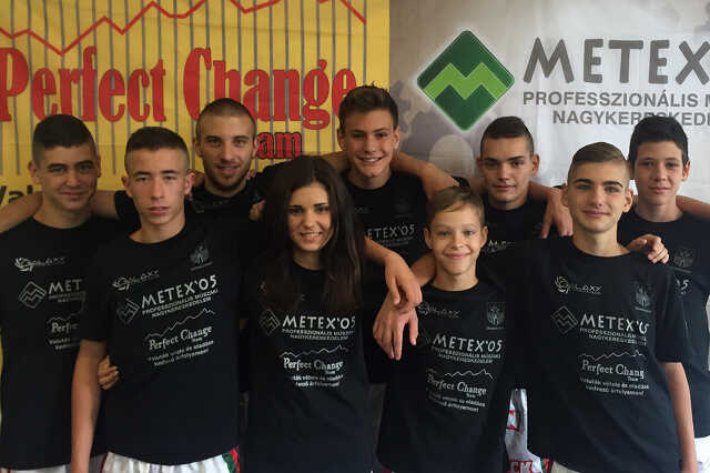 Kick-box versenyzők
