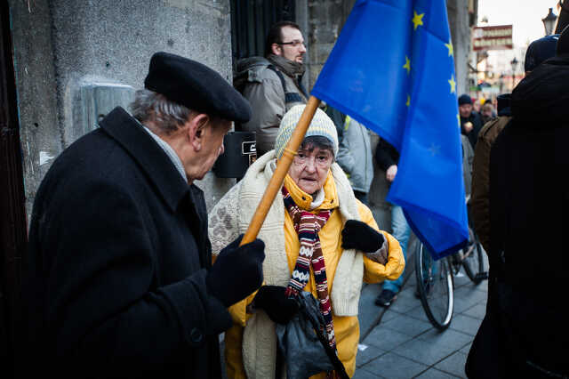 MostMi: Európához tartozunk! - tüntetés Budapesten
