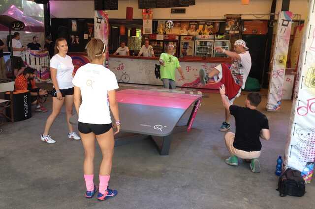 A Teqball az új őrület a VOLT-on