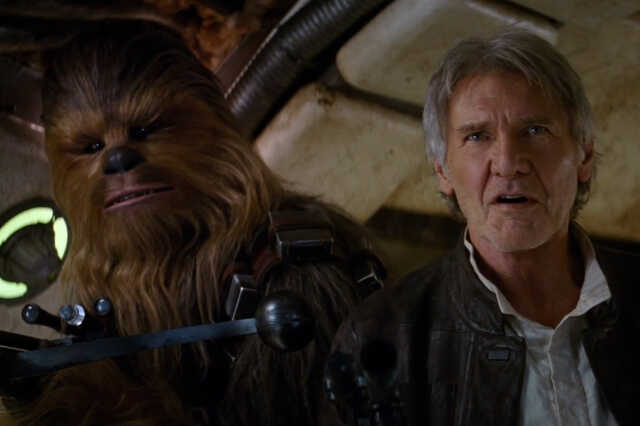 Chewbacca és Han Solo (SW VII)