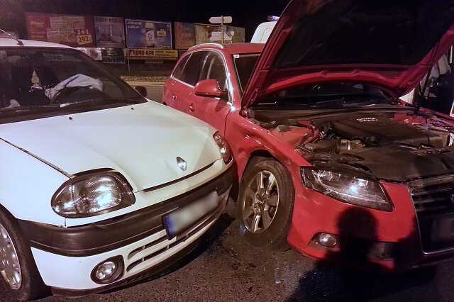 Baleset a Rohonci út és a Bartók Béla krt. kereszteződésében Szombathelyen