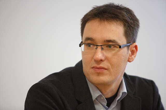 Karácsony Gergely az LMP sajtótájékoztatóján