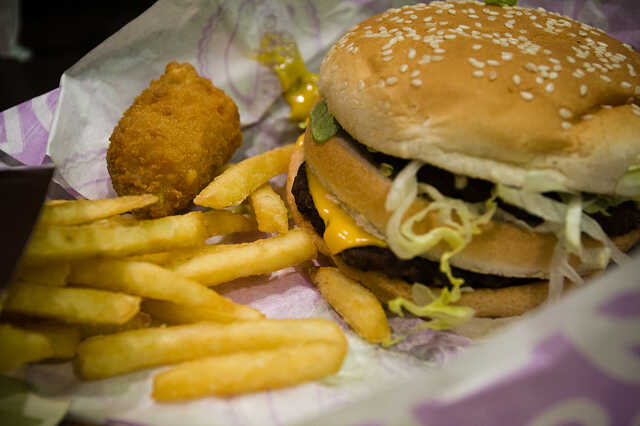 Gusto Burger a budapesti Váci utcában