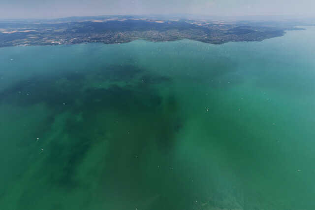 Balaton légifotó