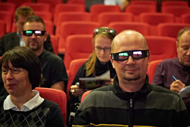 Savaria mozi 3D sajtóvetítés