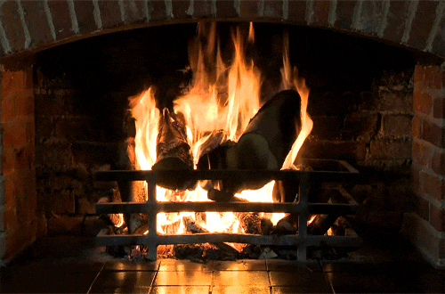 kandalló gif