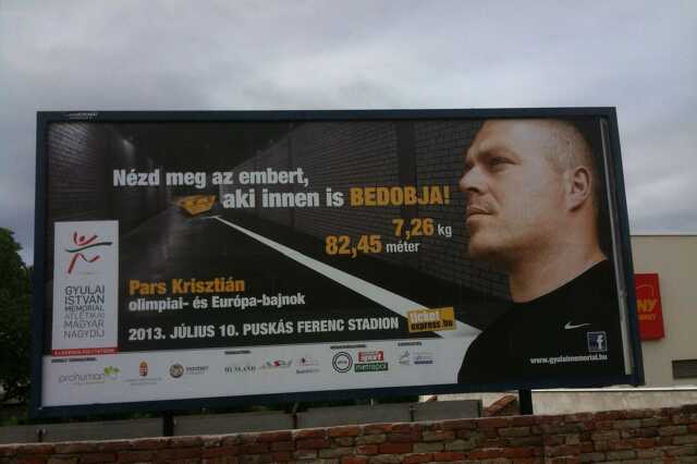Pars Krisztán óriásban