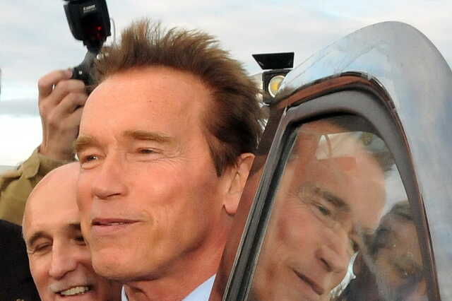 Arnold Schwarzenegger Güssingben - Megújuló energiákat népszerűsít az ex-Terminátor
