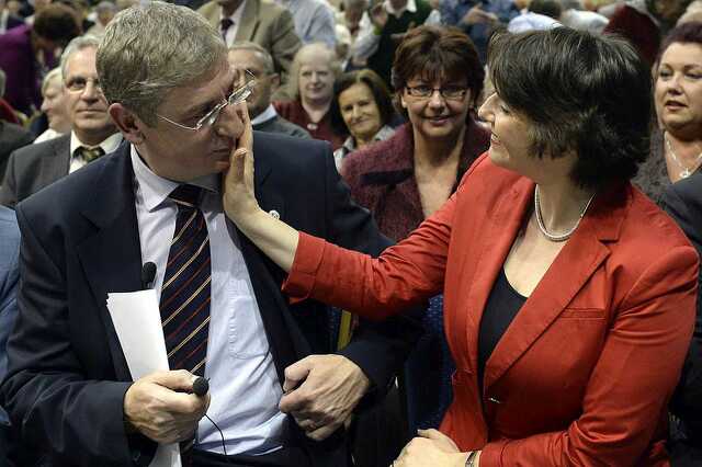 Gyurcsány Ferenc és felesége, Dobrev Klára