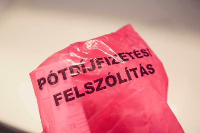Pótdíjfizetési felszólítás