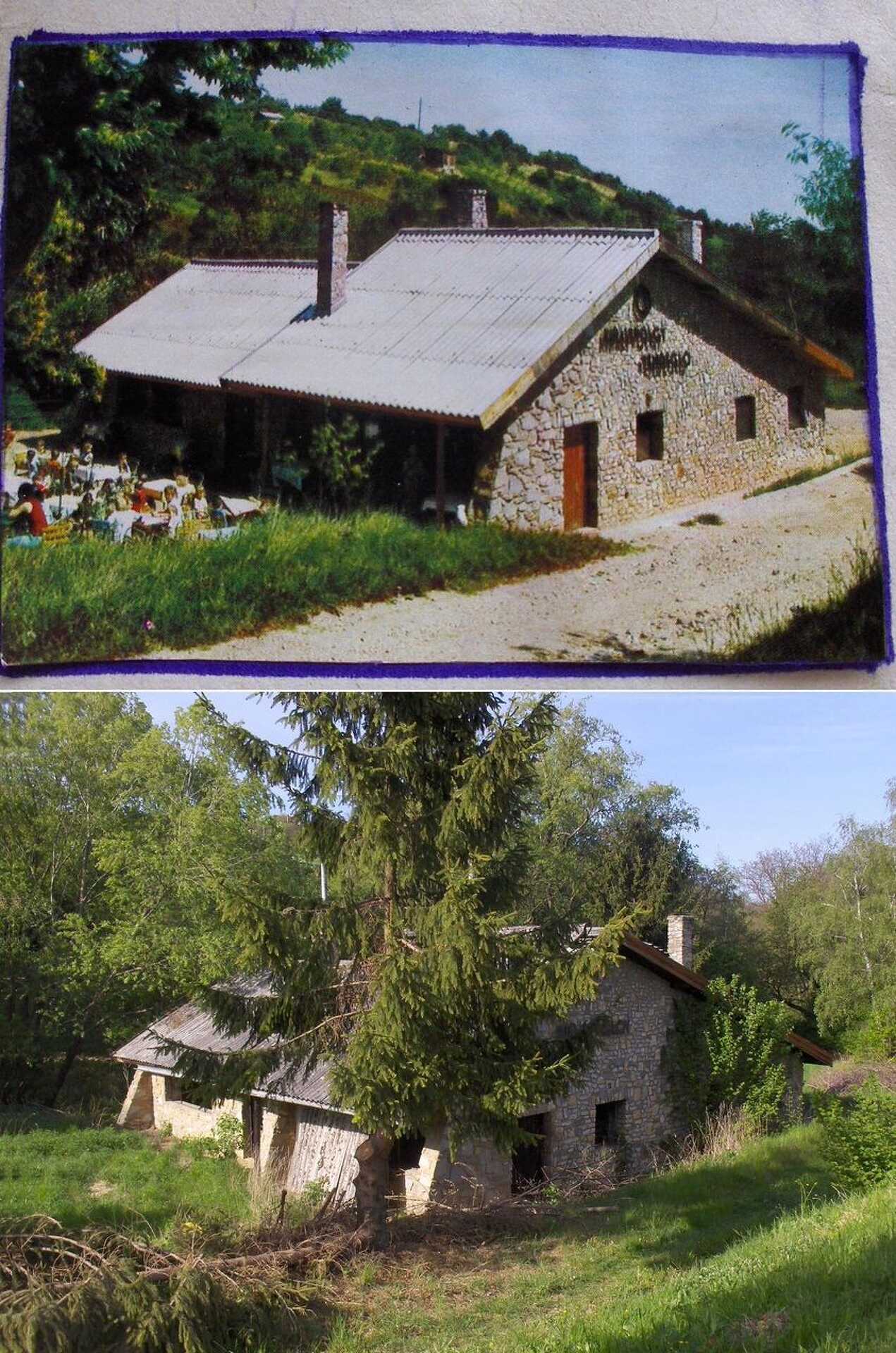 A legendás büfé régen ls most