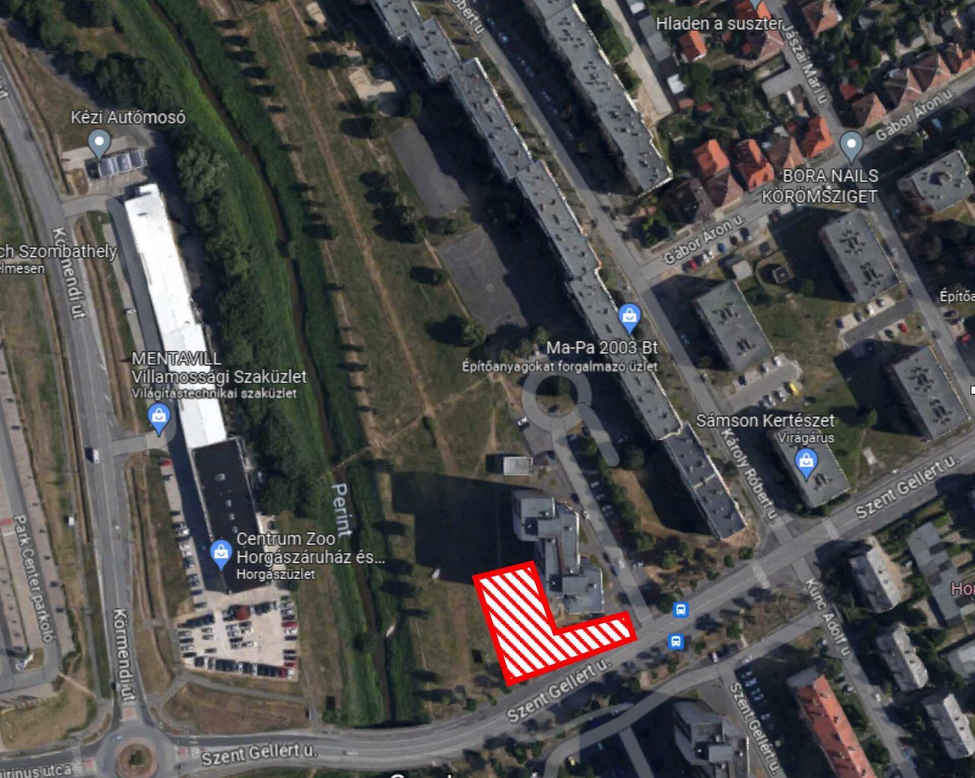 Károly Róbert utcai ideiglenes parkolók