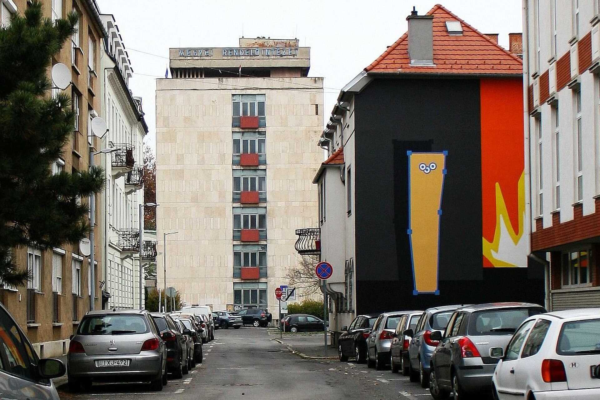 Andrea Horváth képei Szombathely belvárosáról