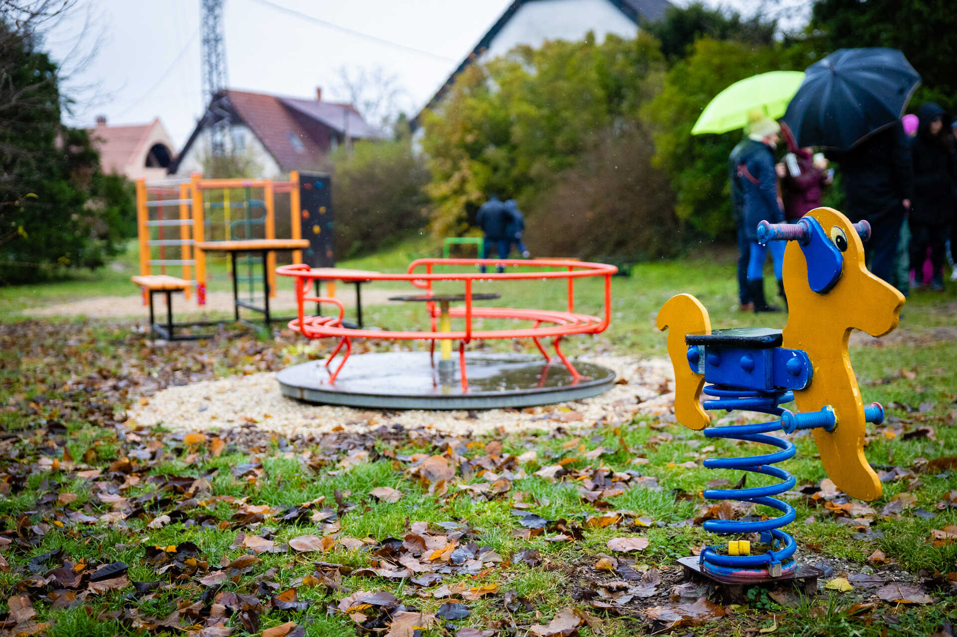 Herényi játszótér avatása