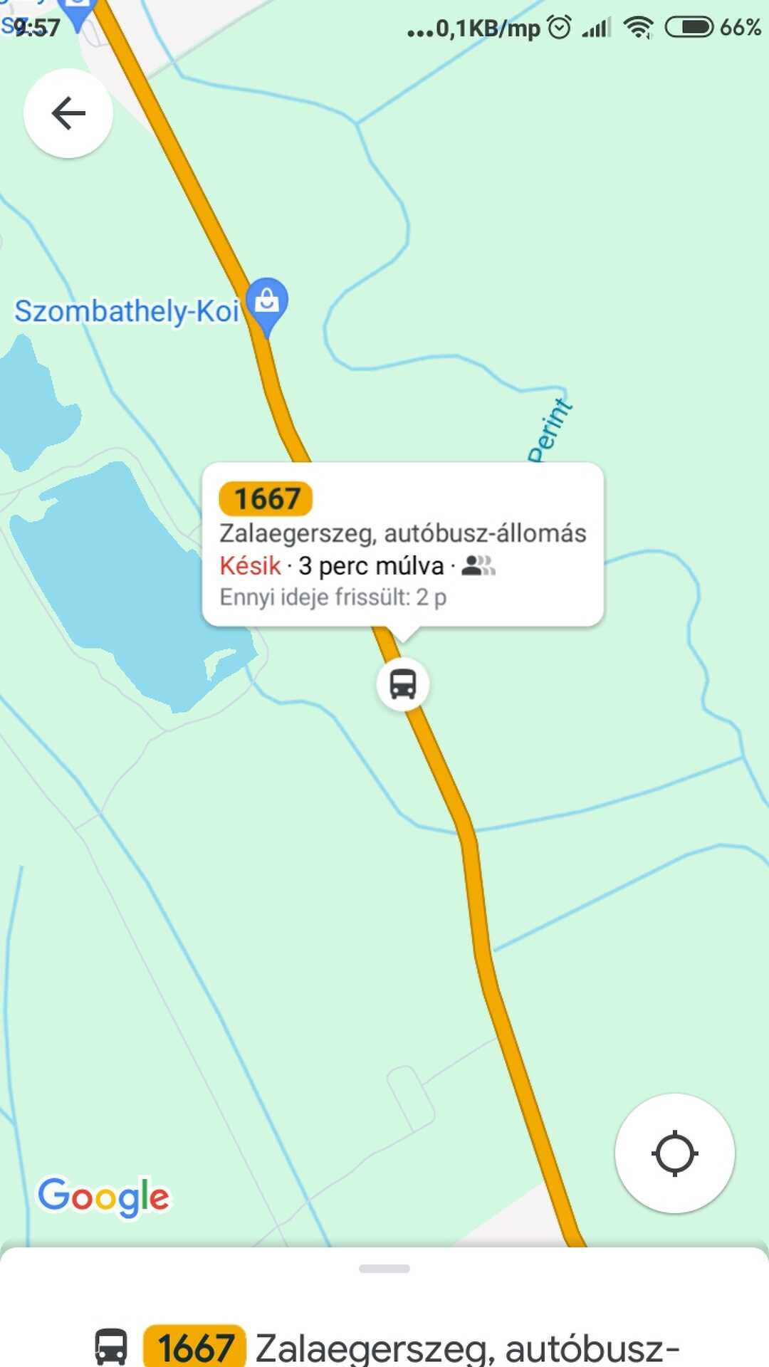 A buszok mozgását is élőben követhetjük