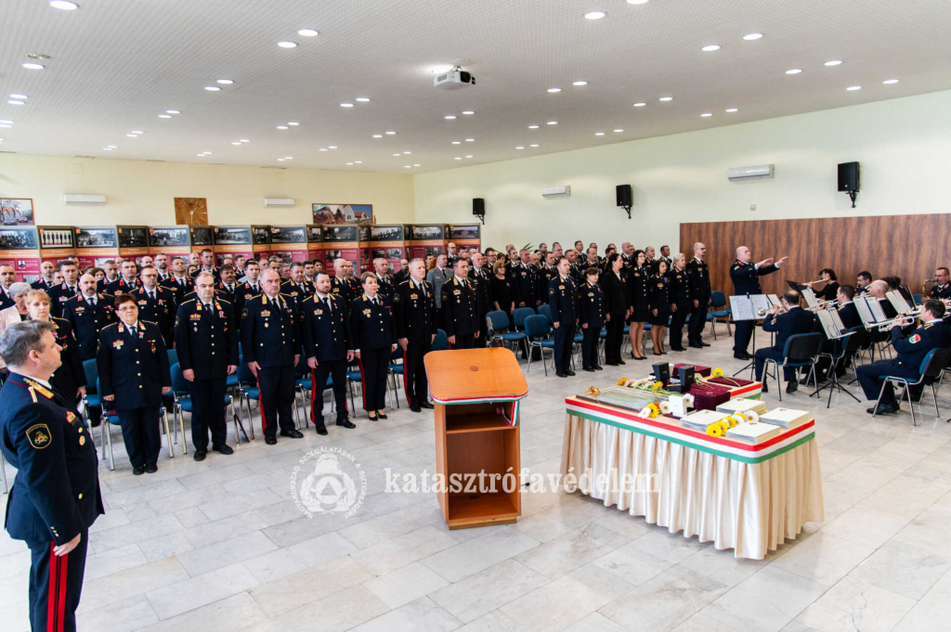 Március 15-i ünnepség Vas Vármegyei Katasztrófavédelem