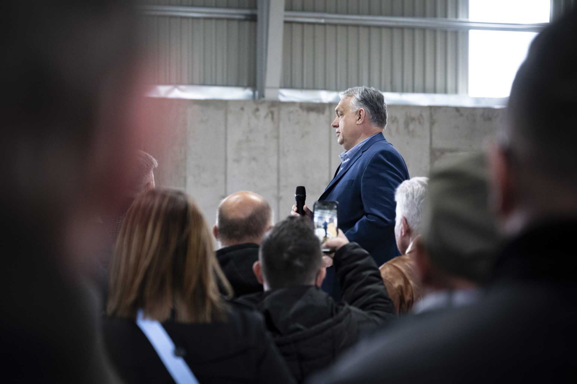 Orbán Viktor Nemesgörzsönyben