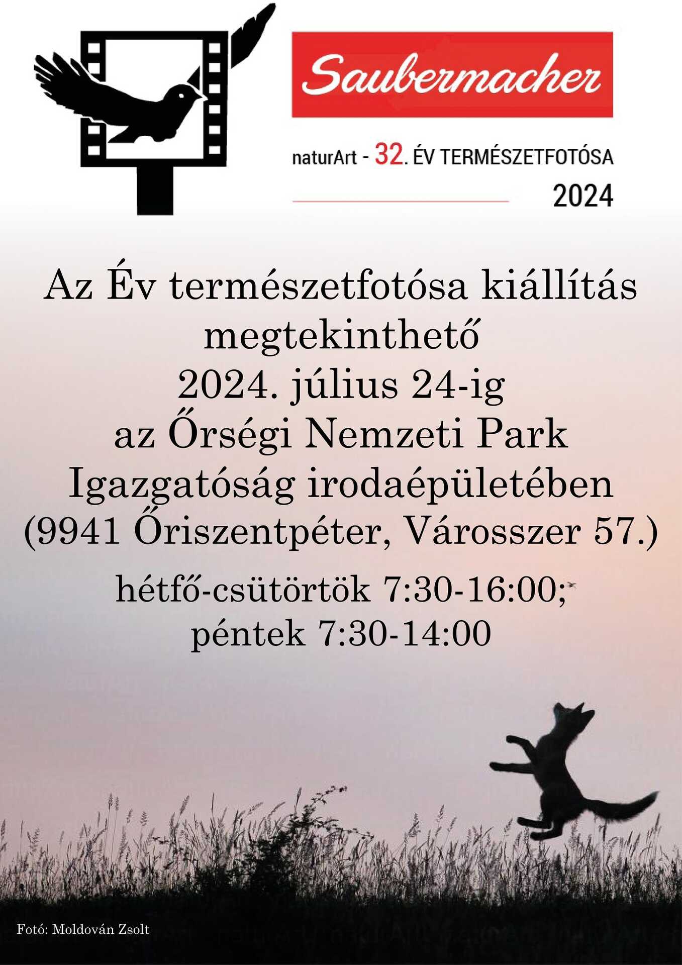 Őrségi Nemzeti Park Év Természetfotósa 