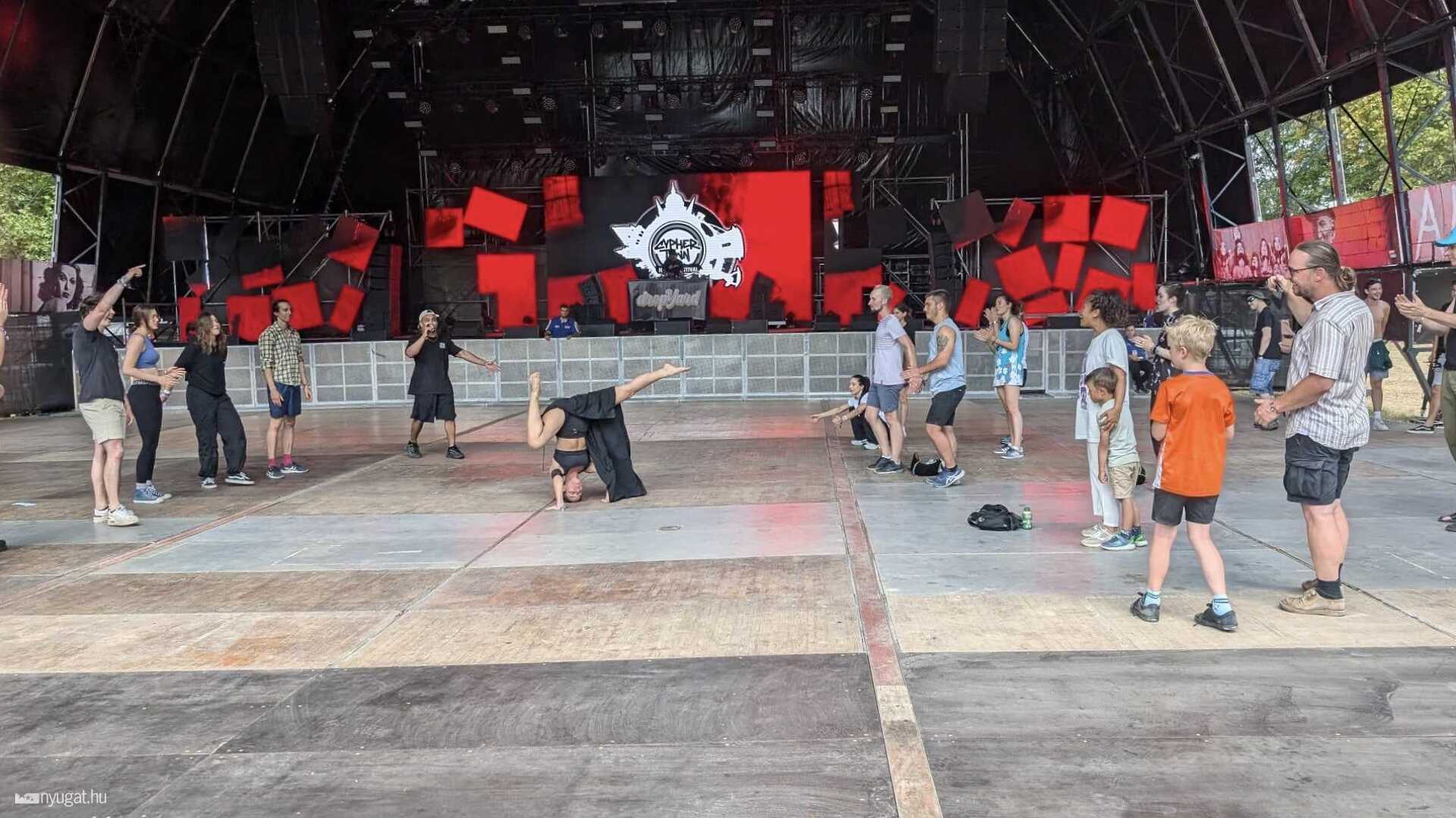 Break workshop, DropYard, Sziget 2024